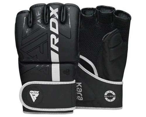 Рукавички для MMA RDX F6 Kara Matte White Plus S/M (GSR-F6MW-S/M+)