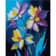 Картина по номерам Santi Загадкові квіти, 40*50 см алмазна мозаїка (954878)