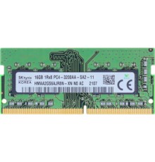 Модуль пам'яті для ноутбука SoDIMM DDR4 16GB 3200 MHz Hynix (HMAA2GS6AJR8N-XN)