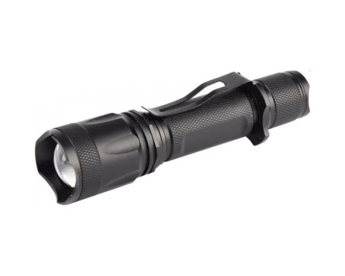 Ліхтар Quantum Techno 10W LED з USB + Li-ion18650/1500mAh blister (QM-FL1010-18650/1500-PB)