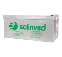 Батарея до ДБЖ Solinved 12V-200Ah, GEL (SLG200-12) 