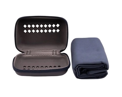 Туристичний рушник Tribe з мікрофібри в чохлі Pocket Towel 50х100 M Navy (T-LC-0001-M-navy)
