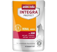 Вологий корм для кішок Animonda Integra Protect Renal pouches with beef при хворобах нирок (4017721866330)