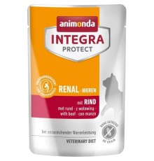 Вологий корм для кішок Animonda Integra Protect Renal pouches with beef при хворобах нирок (4017721866330)