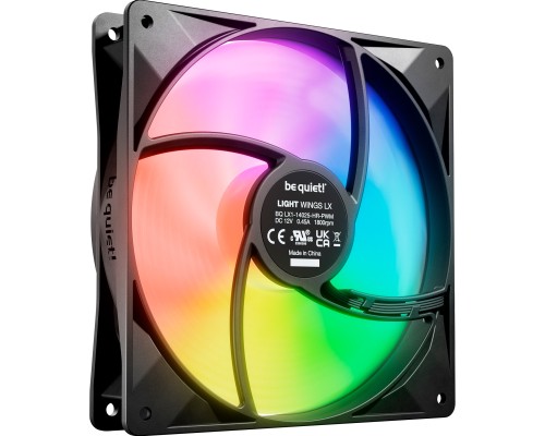 Кулер до корпусу Be quiet! LIGHT WINGS LX 140mm PWM high-speed в комп (BL130)