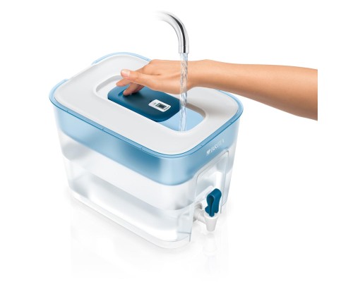 Фільтр-глечик Brita MXPro 8.2л (5.2л очищеної води) з фільтр-картриджем, синій (1052805)