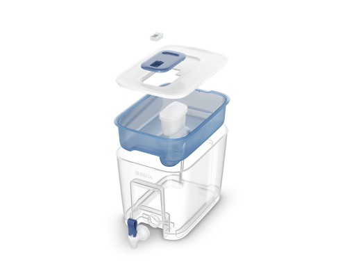Фільтр-глечик Brita MXPro 8.2л (5.2л очищеної води) з фільтр-картриджем, синій (1052805)