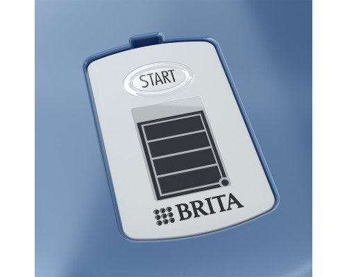 Фільтр-глечик Brita MXPro 8.2л (5.2л очищеної води) з фільтр-картриджем, синій (1052805)