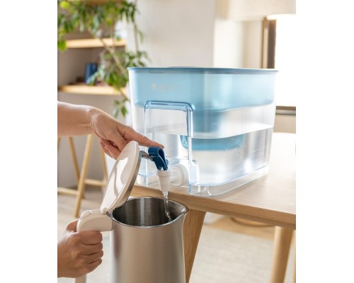 Фільтр-глечик Brita MXPro 8.2л (5.2л очищеної води) з фільтр-картриджем, синій (1052805)