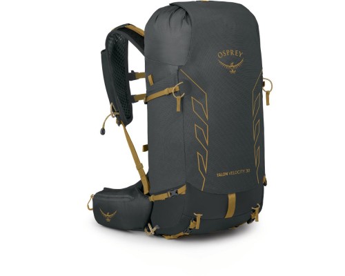 Рюкзак туристичний Osprey Talon Velocity 30 dark charcoal/tumbleweed yellow - L/XL - чорний (009.3542)