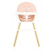 Стілець для годування Ecotoys 2 в 1 SMART Pink (HA-004 PINK)