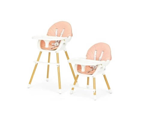 Стілець для годування Ecotoys 2 в 1 SMART Pink (HA-004 PINK)