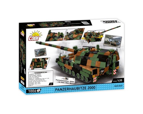 Конструктор Cobi САУ PzH 2000, 1006 деталей (COBI-2628)