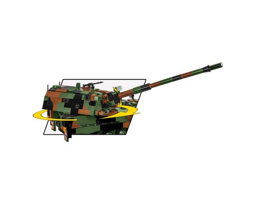 Конструктор Cobi САУ PzH 2000, 1006 деталей (COBI-2628)