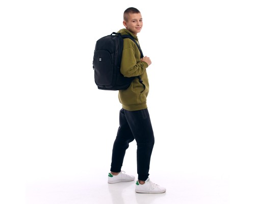 Рюкзак шкільний GoPack Education Teens 185 чорний (GO25-185L-2)