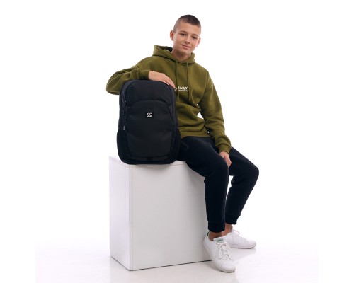 Рюкзак шкільний GoPack Education Teens 185 чорний (GO25-185L-2)