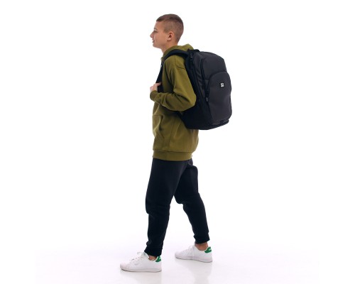 Рюкзак шкільний GoPack Education Teens 185 чорний (GO25-185L-2)