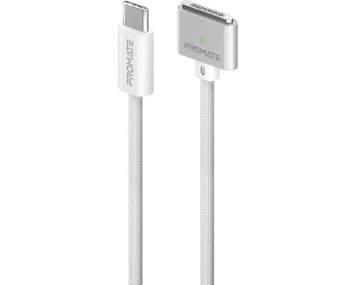 Дата кабель USB-C to MagSafe 3 magcord-140pd.white Promate (magcord-140pd.white)