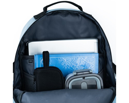 Рюкзак шкільний GoPack Education Teens 186 блакитний (GO25-186L-2)