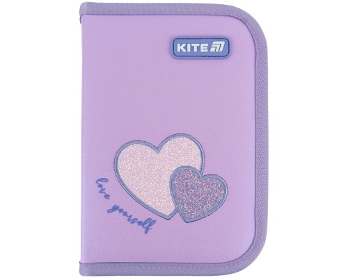 Пенал Kite 621 Sweetheart, 1 відділення, 1 відворот (K25-621-1)