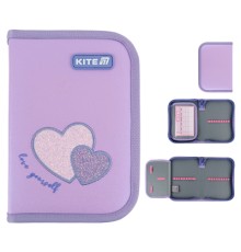 Пенал Kite 621 Sweetheart, 1 відділення, 1 відворот (K25-621-1)
