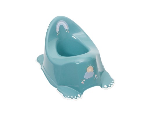 Горщик Tega Baby антиковзкий METEO turquoise (ME-001-165)