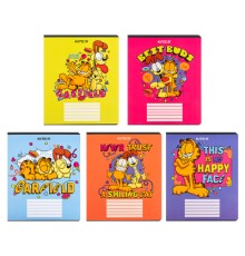 Зошит Kite Garfield, 18 аркушів, клітинка (GF24-236)