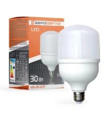 Лампочка Євросвітло 30Вт 4200К (VIS-30-E27)