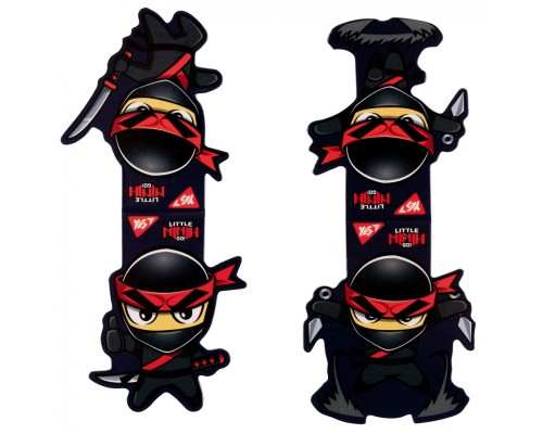 Закладки для книг Yes магнітні Ninja, 2шт (708113)