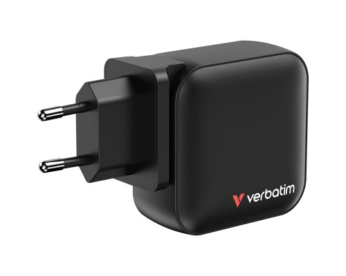 Зарядний пристрій Verbatim MiniGaN 100 W 4 ports (3xUSB-C/1xUSB-A) (32231)