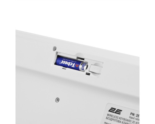 Клавіатура 2E KS260 106key Wireless UA White (2E-KS260WWH_UA)