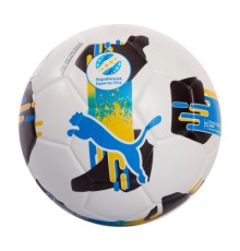 М'яч футбольний Puma Orbita UPL (FIFA Quality) 084595-01 білий, чорний, жовтий, блакитний 5 (4067982253028)