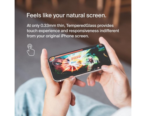 Скло захисне Belkin iPhone 15 Pro Max TemperedGlass (OVA138ZZ)