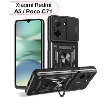 Чохол до мобільного телефона BeCover Military Xiaomi Redmi A5 / Poco C71 Black (713543)