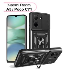 Чохол до мобільного телефона BeCover Military Xiaomi Redmi A5 / Poco C71 Black (713543)