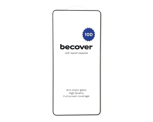 Скло захисне BeCover Oppo Reno13 F 5G 10D Black (713634)