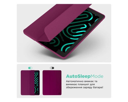 Чохол до планшета Armorstandart Smart Fold Pen Xiaomi Redmi Pad 2 Plum (ARM86110)