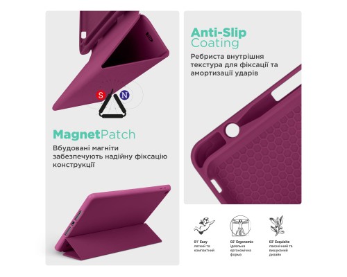 Чохол до планшета Armorstandart Smart Fold Pen Xiaomi Redmi Pad 2 Plum (ARM86110)