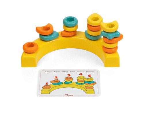 Розвиваюча іграшка Chicco 2 в 1 Веселка (12198.00)