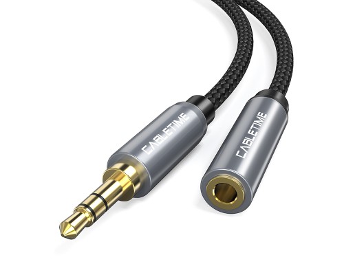 Кабель мультимедійний 3.5mm M to 3.5mm F 3.0m Cabletime (CA915255)