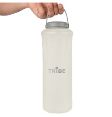 Пляшка для води Tribe Soft Bottle 1,5 л TPU м'яка crystal-white (T-FE-0024-crystal-white)