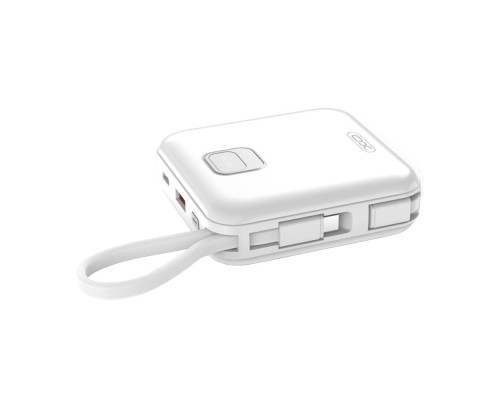 Універсальна Мобільна Батарея Power Bank XO PR235 22.5W with built-in iP and TYPE-C cable 10000 mAh