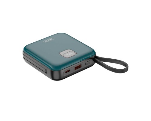 Універсальна Мобільна Батарея Power Bank XO PR235 22.5W with built-in iP and TYPE-C cable 10000 mAh