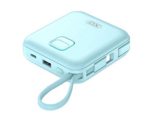 Універсальна Мобільна Батарея Power Bank XO PR235 22.5W with built-in iP and TYPE-C cable 10000 mAh
