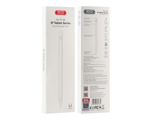 Стілус XO ST-08 Magnetic Capacitive Pen for Ipad Prevents False Contacts