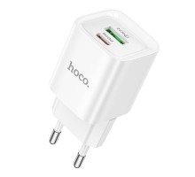 Мережевий Зарядний Пристрій Hoco C147A 1USB-C/1USB PD/QC 20W