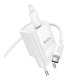Мережевий Зарядний Пристрій Hoco C148A 1USB-C PD/QC 30W+Type-C to Type-C
