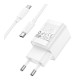 Мережевий Зарядний Пристрій Hoco C148A 1USB-C PD/QC 30W+Type-C to Type-C