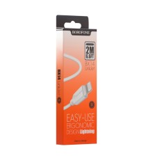 Кабель USB Borofone BX14 Lightning 2m М'ята упаковка