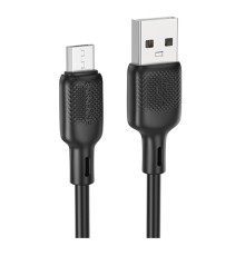 Кабель USB Borofone BX113 Silicone Micro 2.4A 3m